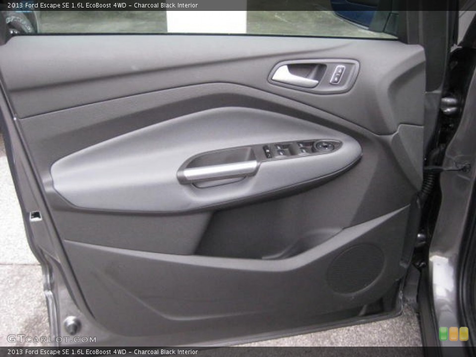Charcoal Black Interior Door Panel for the 2013 Ford Escape SE 1.6L EcoBoost 4WD #66090123