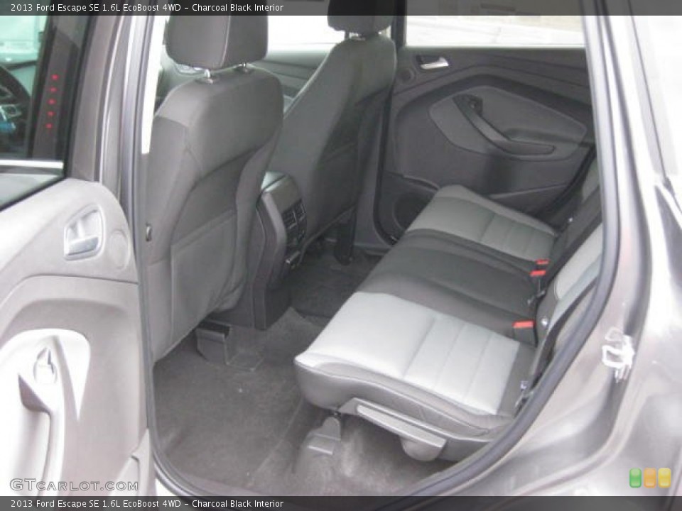 Charcoal Black Interior Rear Seat for the 2013 Ford Escape SE 1.6L EcoBoost 4WD #66090132