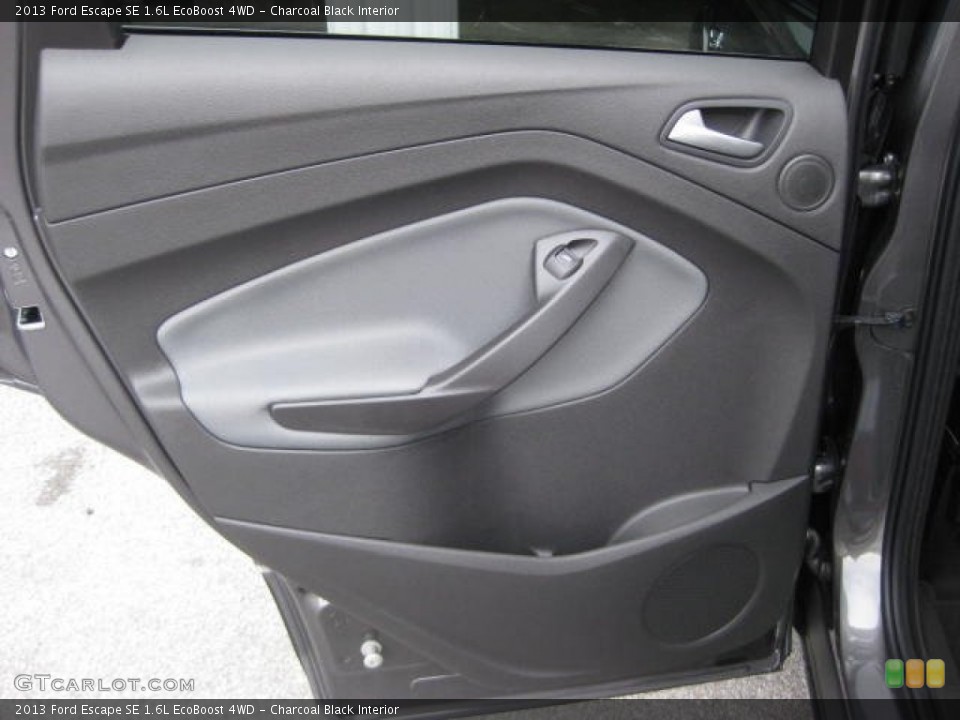 Charcoal Black Interior Door Panel for the 2013 Ford Escape SE 1.6L EcoBoost 4WD #66090147