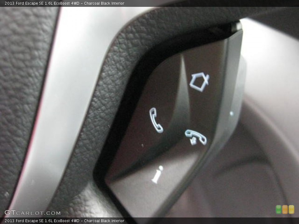Charcoal Black Interior Controls for the 2013 Ford Escape SE 1.6L EcoBoost 4WD #66090258