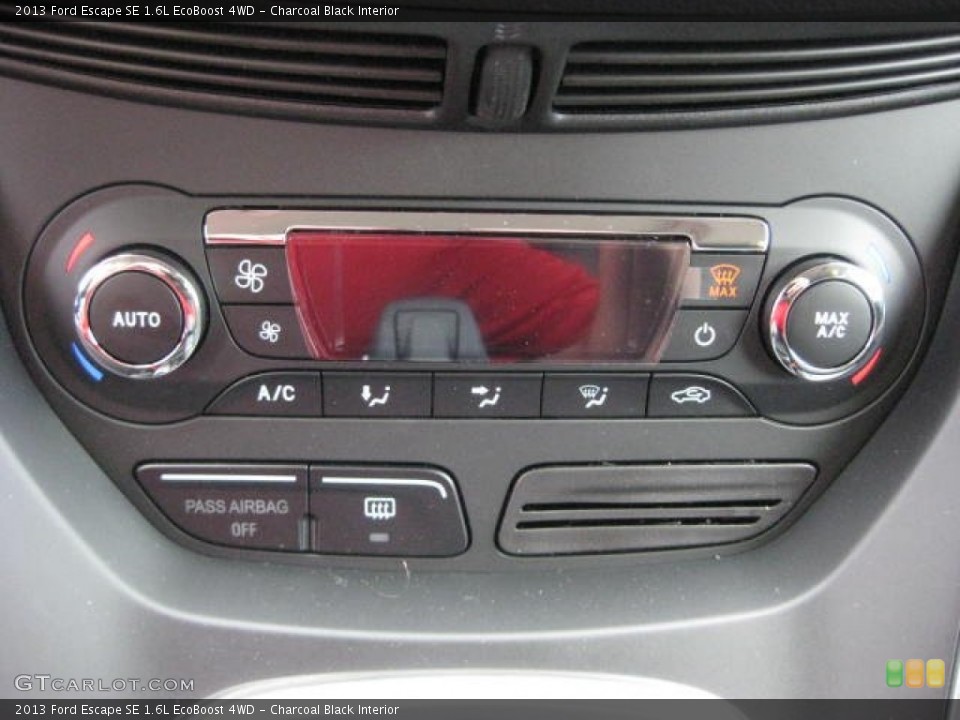 Charcoal Black Interior Controls for the 2013 Ford Escape SE 1.6L EcoBoost 4WD #66090270