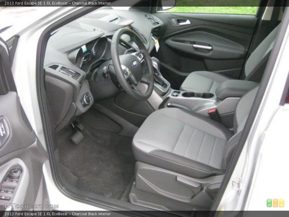 Charcoal Black Interior Photo for the 2013 Ford Escape SE 1.6L EcoBoost #66090384