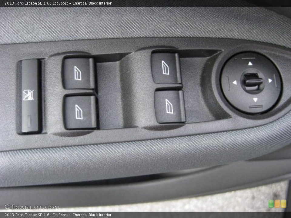 Charcoal Black Interior Controls for the 2013 Ford Escape SE 1.6L EcoBoost #66090414