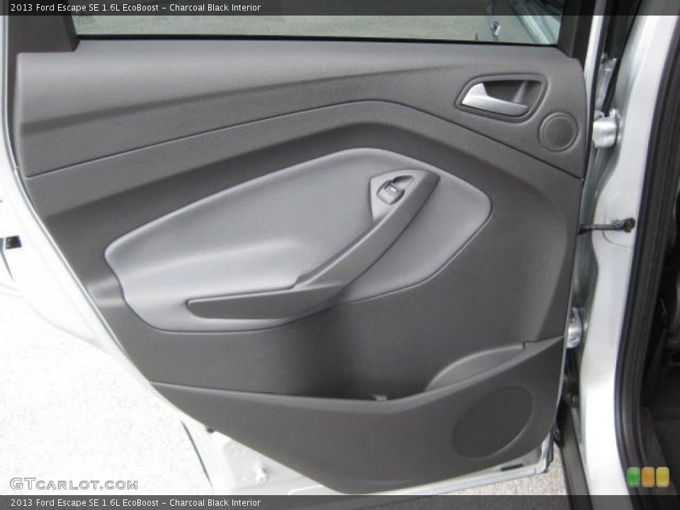 Charcoal Black Interior Door Panel for the 2013 Ford Escape SE 1.6L EcoBoost #66090435