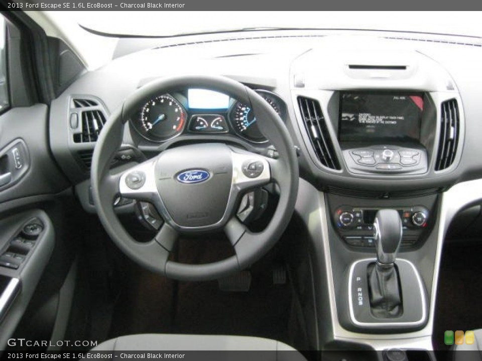 Charcoal Black Interior Dashboard for the 2013 Ford Escape SE 1.6L EcoBoost #66090492
