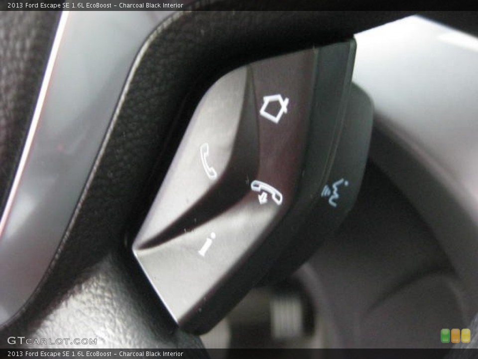 Charcoal Black Interior Controls for the 2013 Ford Escape SE 1.6L EcoBoost #66090546