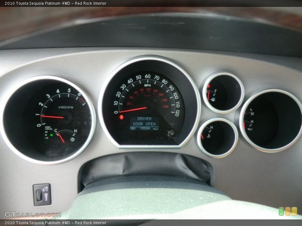 Red Rock Interior Gauges for the 2010 Toyota Sequoia Platinum 4WD #66092274