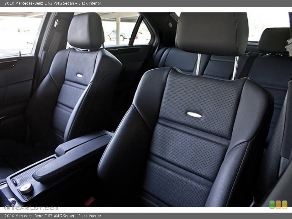 Black Interior Photo for the 2010 Mercedes-Benz E 63 AMG Sedan #66092856