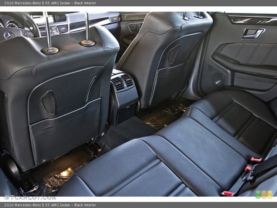 Black Interior Photo for the 2010 Mercedes-Benz E 63 AMG Sedan #66092862