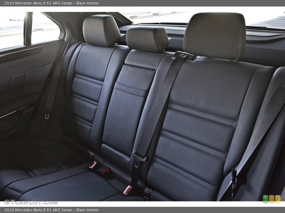 Black Interior Photo for the 2010 Mercedes-Benz E 63 AMG Sedan #66092868