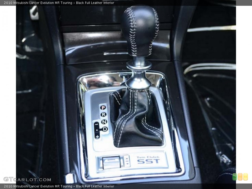 Black Full Leather Interior Transmission for the 2010 Mitsubishi Lancer Evolution MR Touring #66094044