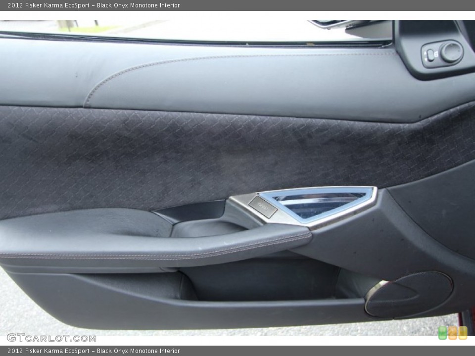 Black Onyx Monotone Interior Door Panel for the 2012 Fisker Karma EcoSport #66094854