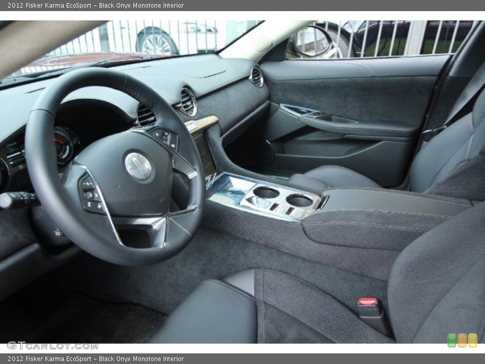 Black Onyx Monotone Interior Photo for the 2012 Fisker Karma EcoSport #66094866