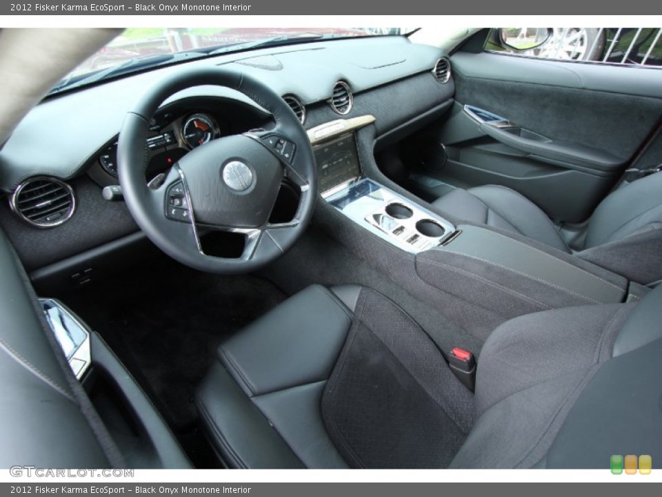 Black Onyx Monotone Interior Prime Interior for the 2012 Fisker Karma EcoSport #66094875
