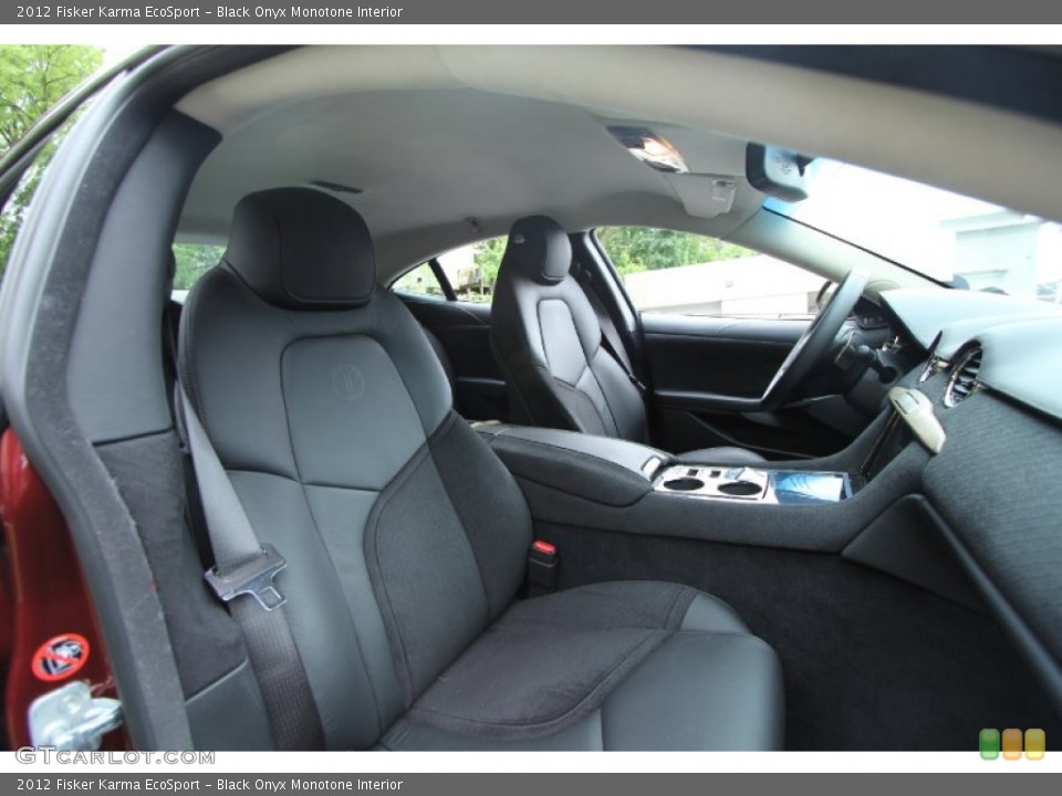 Black Onyx Monotone Interior Photo for the 2012 Fisker Karma EcoSport #66094935