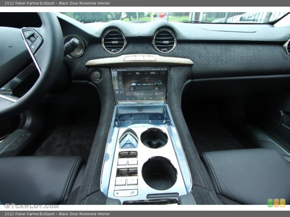 Black Onyx Monotone Interior Dashboard for the 2012 Fisker Karma EcoSport #66094941