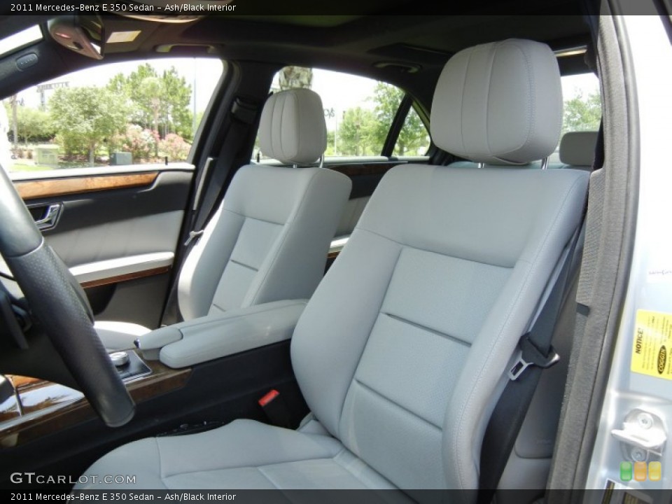 Ash/Black Interior Photo for the 2011 Mercedes-Benz E 350 Sedan #66095334
