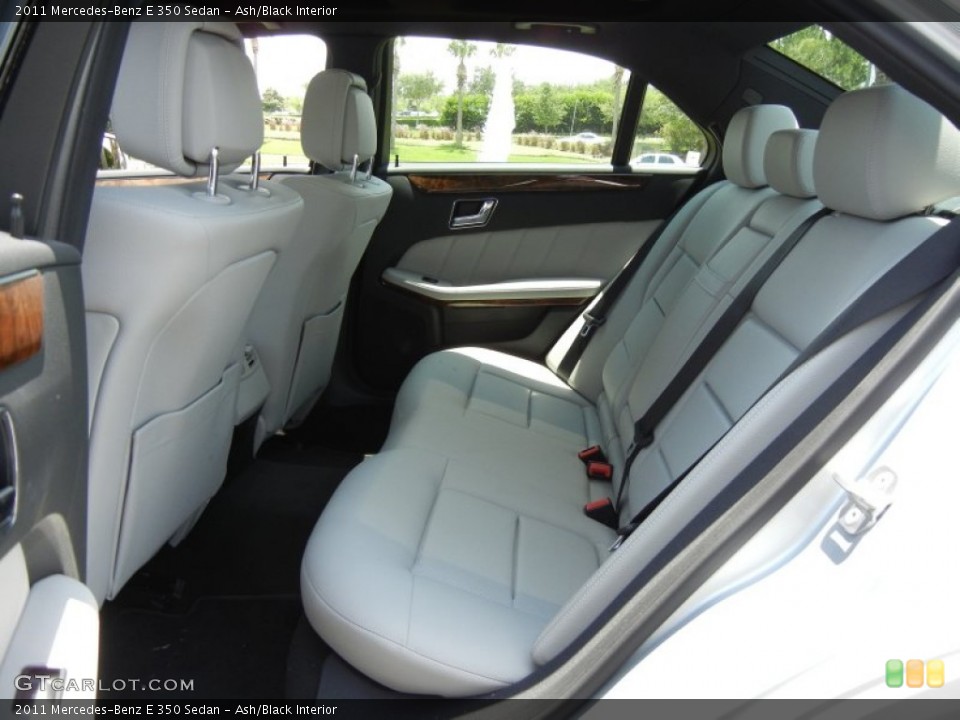 Ash/Black Interior Photo for the 2011 Mercedes-Benz E 350 Sedan #66095352