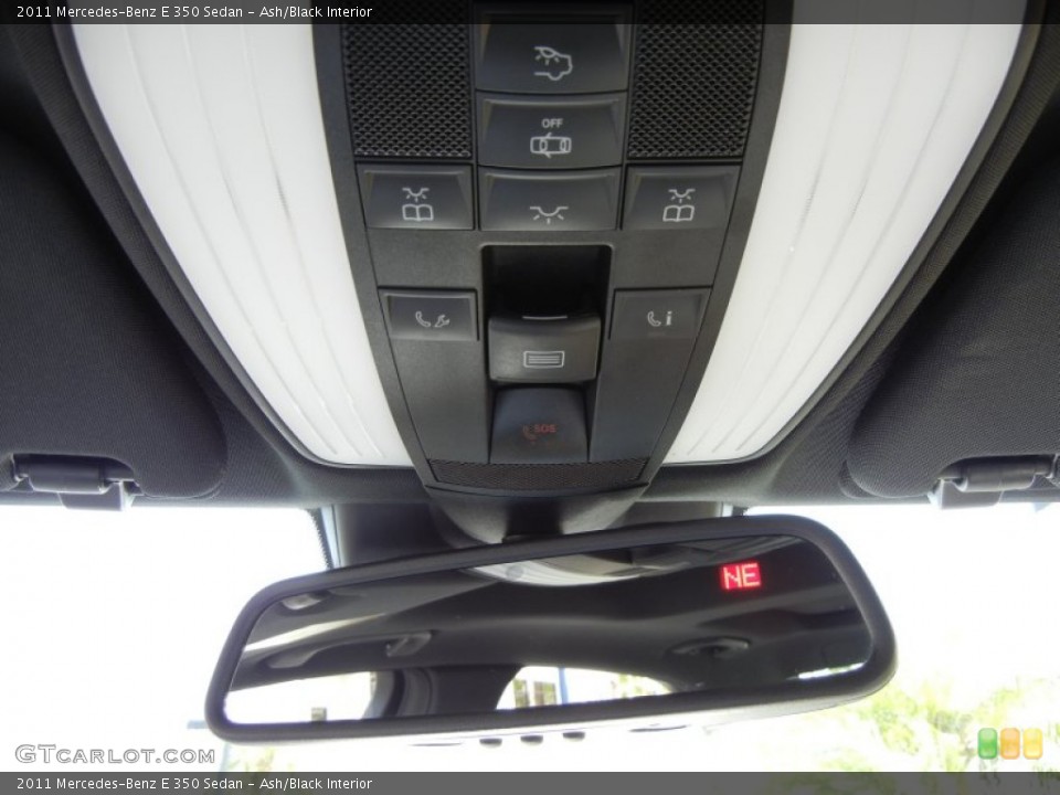Ash/Black Interior Controls for the 2011 Mercedes-Benz E 350 Sedan #66095409