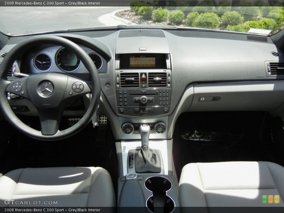 Grey/Black Interior Dashboard for the 2008 Mercedes-Benz C 300 Sport #66095583
