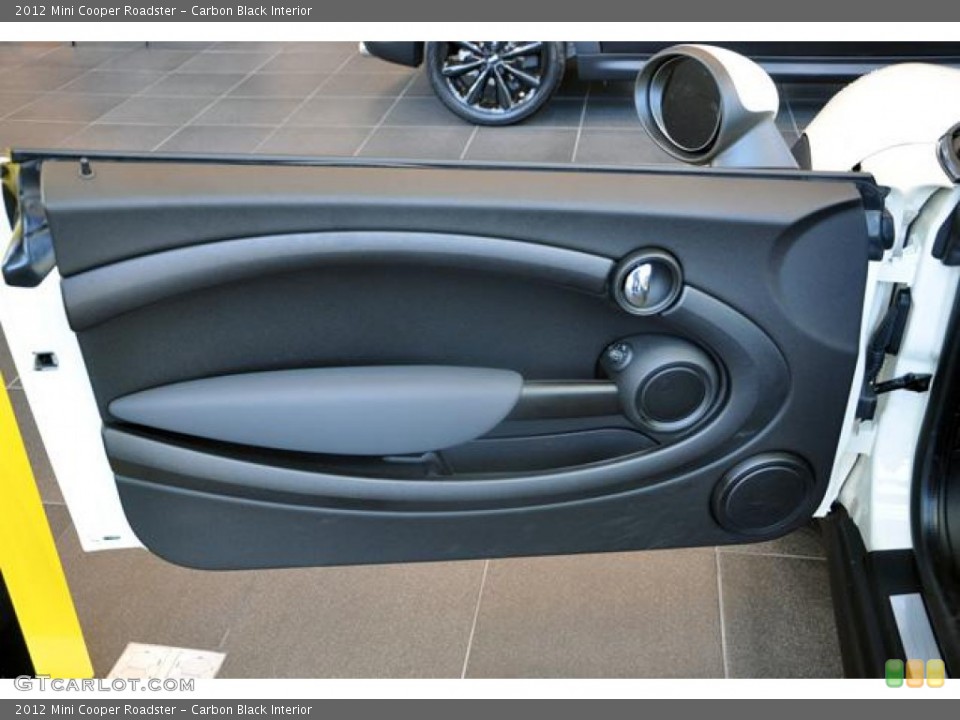 Carbon Black Interior Door Panel for the 2012 Mini Cooper Roadster #66096147
