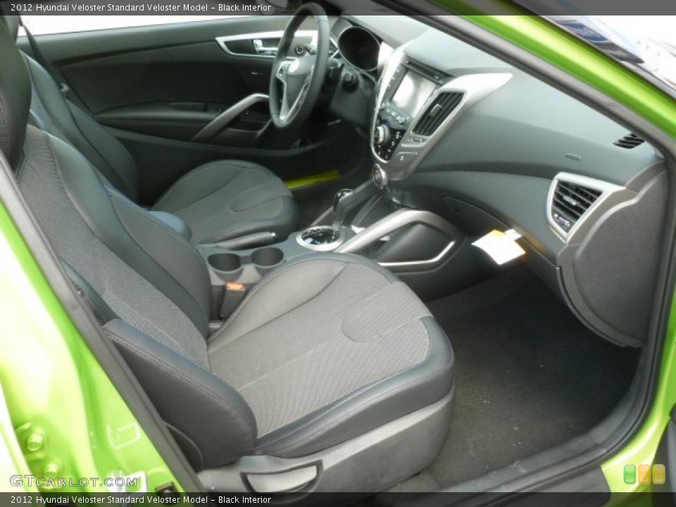 Black Interior Photo for the 2012 Hyundai Veloster  #66096174