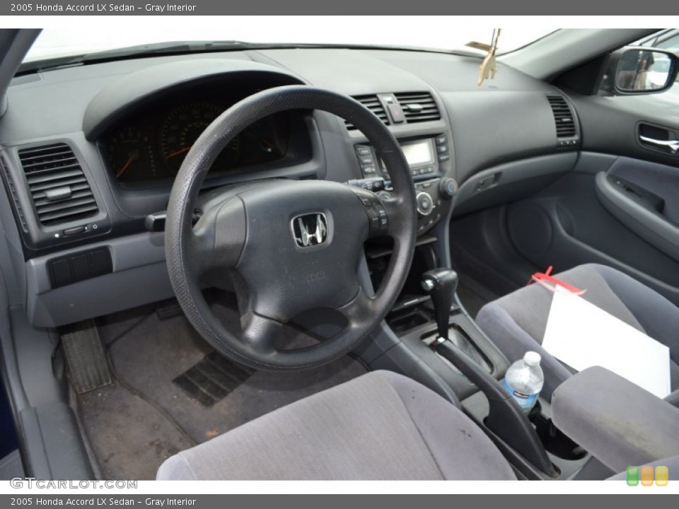 Gray Interior Dashboard for the 2005 Honda Accord LX Sedan #66098910