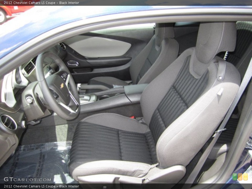 Black Interior Photo for the 2012 Chevrolet Camaro LS Coupe #66100551