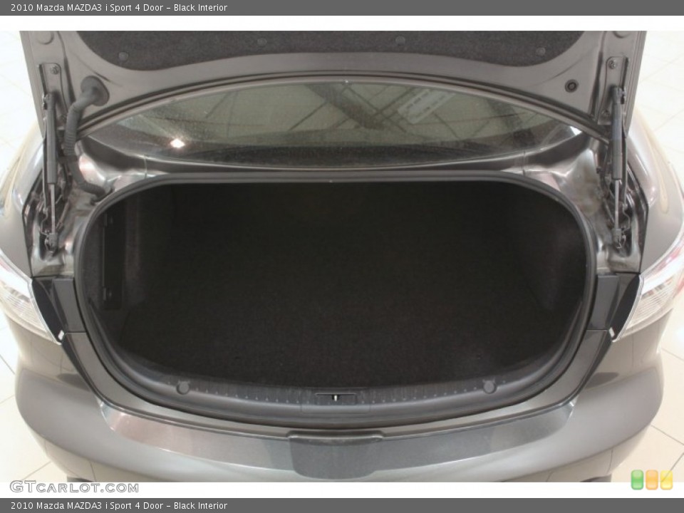 Black Interior Trunk for the 2010 Mazda MAZDA3 i Sport 4 Door #66102240