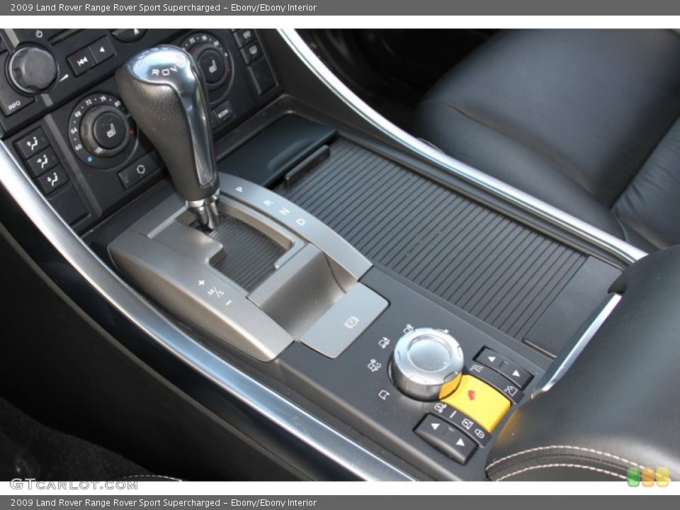 Ebony/Ebony Interior Transmission for the 2009 Land Rover Range Rover Sport Supercharged #66105087