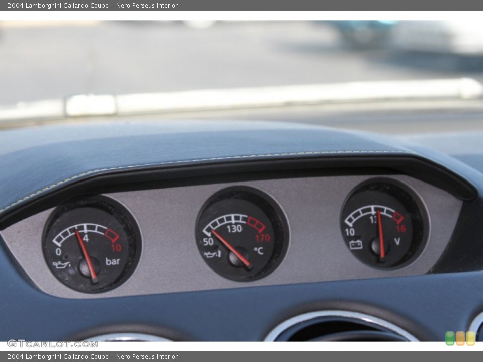 Nero Perseus Interior Gauges for the 2004 Lamborghini Gallardo Coupe #66105771