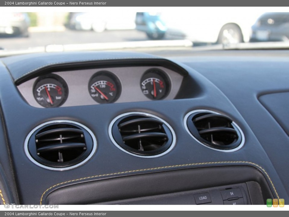 Nero Perseus Interior Gauges for the 2004 Lamborghini Gallardo Coupe #66105780
