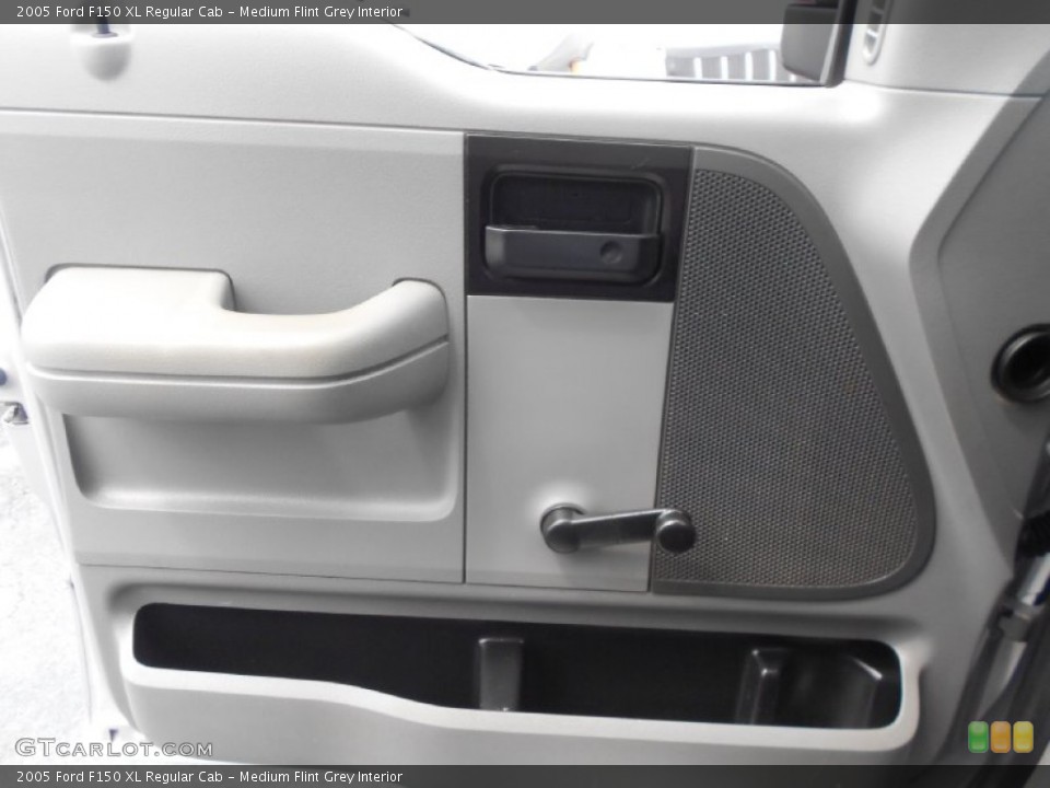 Medium Flint Grey Interior Door Panel for the 2005 Ford F150 XL Regular Cab #66105792