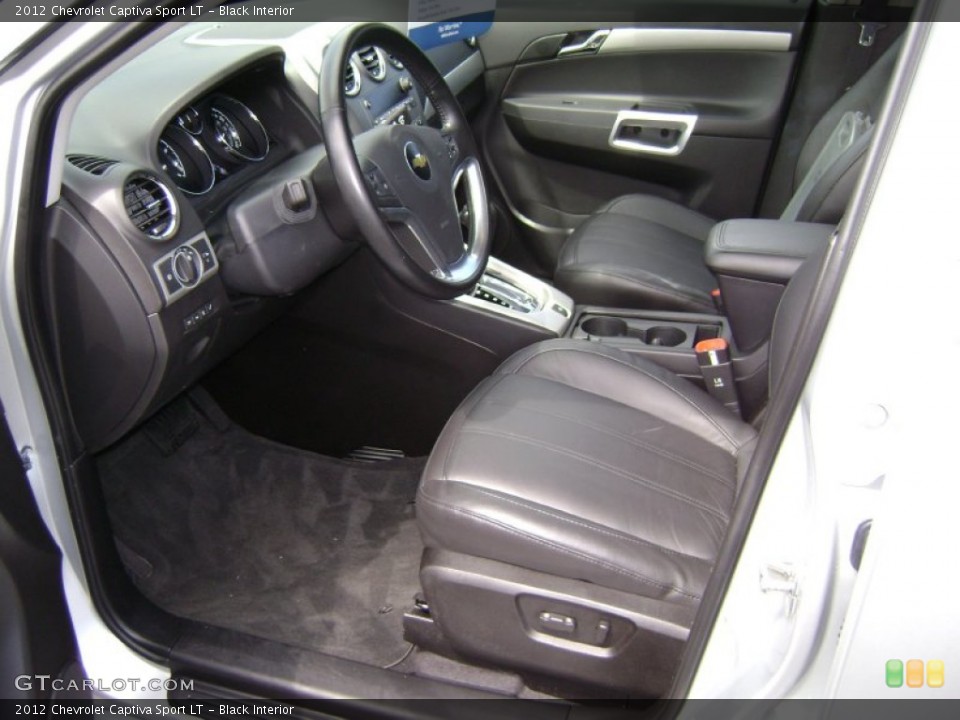 Black Interior Photo for the 2012 Chevrolet Captiva Sport LT #66107583