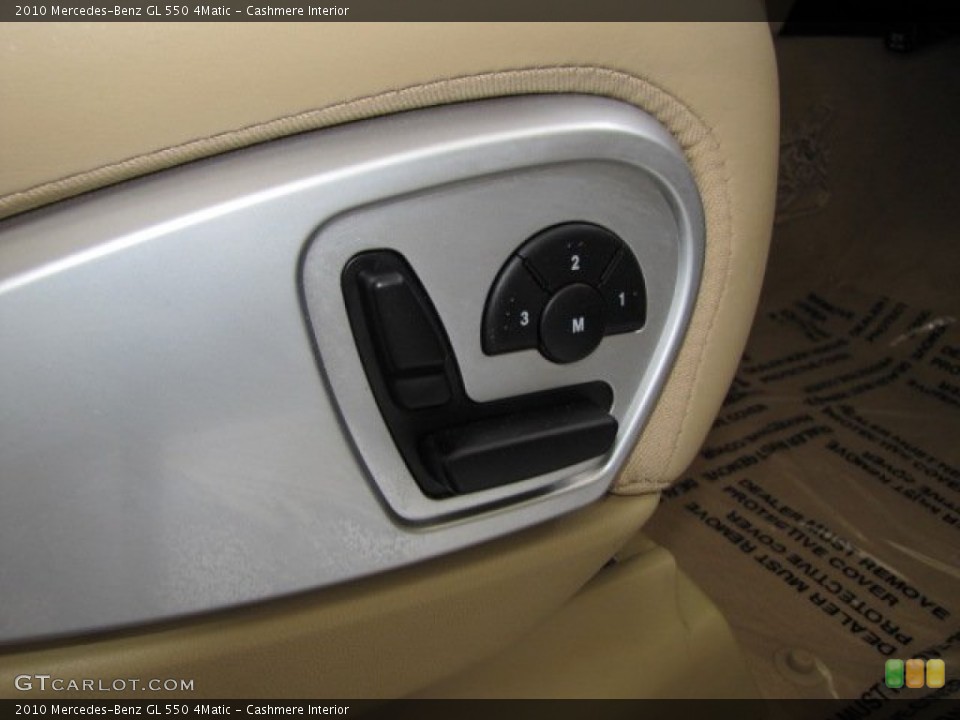 Cashmere Interior Controls for the 2010 Mercedes-Benz GL 550 4Matic #66108009
