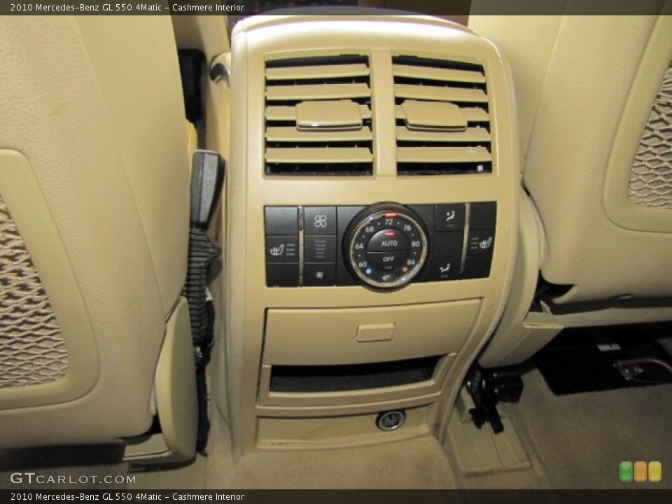Cashmere Interior Controls for the 2010 Mercedes-Benz GL 550 4Matic #66108105