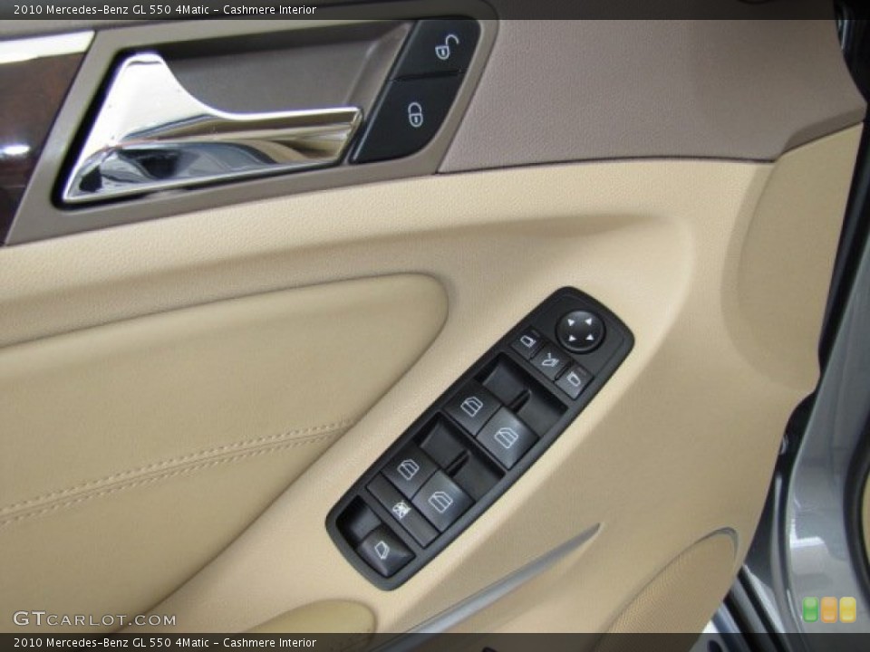 Cashmere Interior Controls for the 2010 Mercedes-Benz GL 550 4Matic #66108117