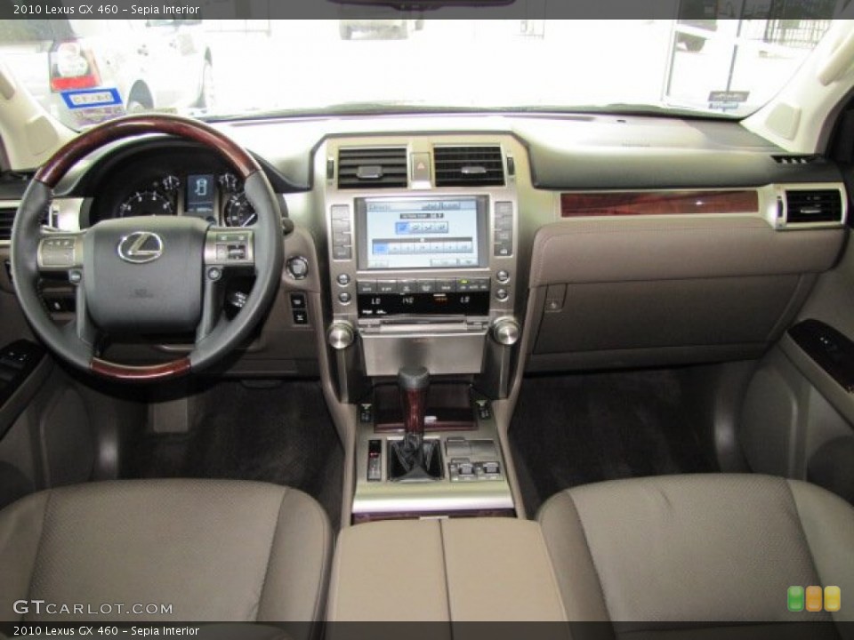 Sepia Interior Dashboard for the 2010 Lexus GX 460 #66108303
