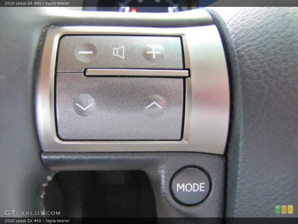 Sepia Interior Controls for the 2010 Lexus GX 460 #66108399