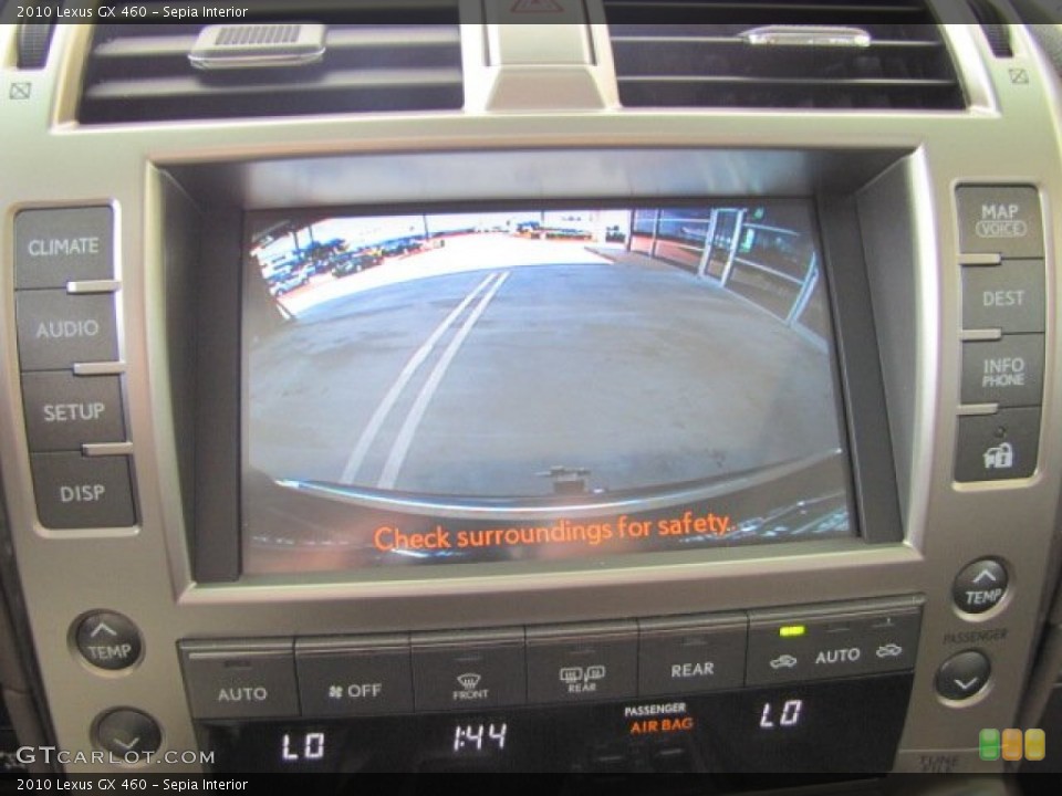 Sepia Interior Controls for the 2010 Lexus GX 460 #66108434