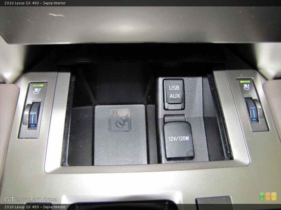 Sepia Interior Controls for the 2010 Lexus GX 460 #66108447