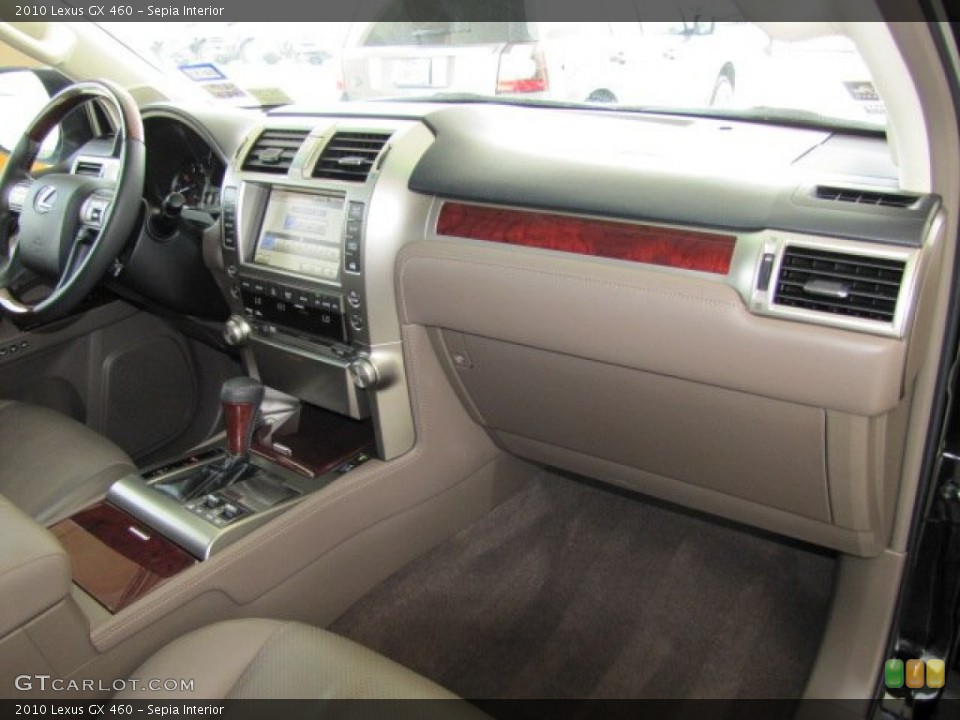 Sepia Interior Dashboard for the 2010 Lexus GX 460 #66108480