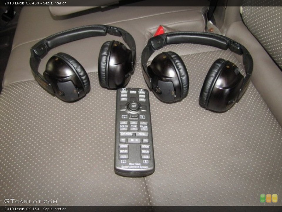 Sepia Interior Controls for the 2010 Lexus GX 460 #66108591