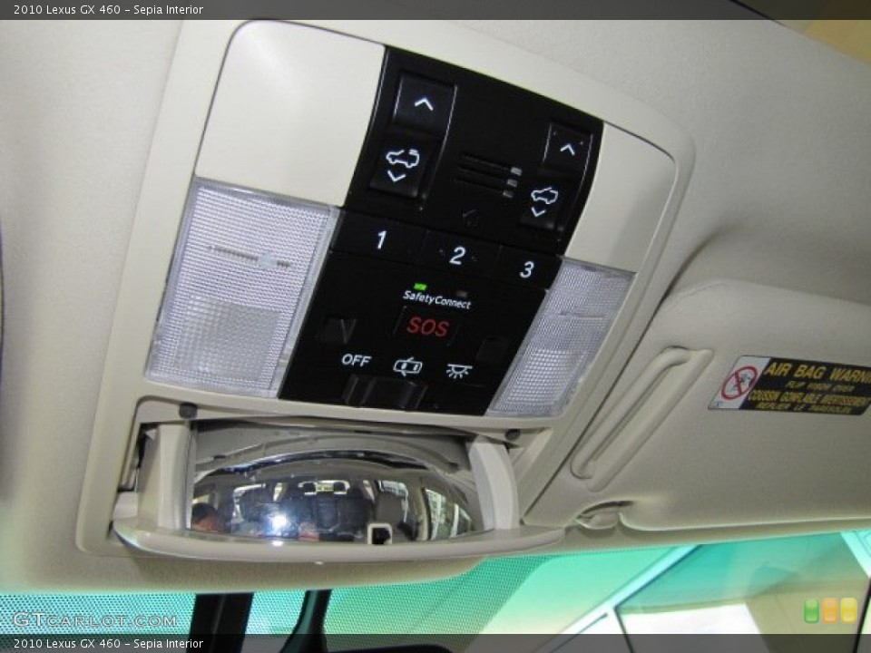 Sepia Interior Controls for the 2010 Lexus GX 460 #66108627