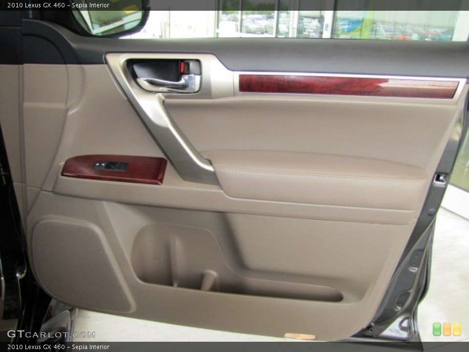 Sepia Interior Door Panel for the 2010 Lexus GX 460 #66108631