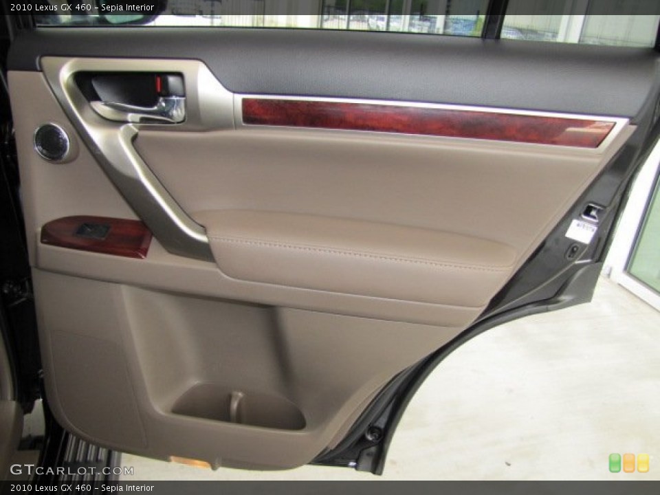 Sepia Interior Door Panel for the 2010 Lexus GX 460 #66108639