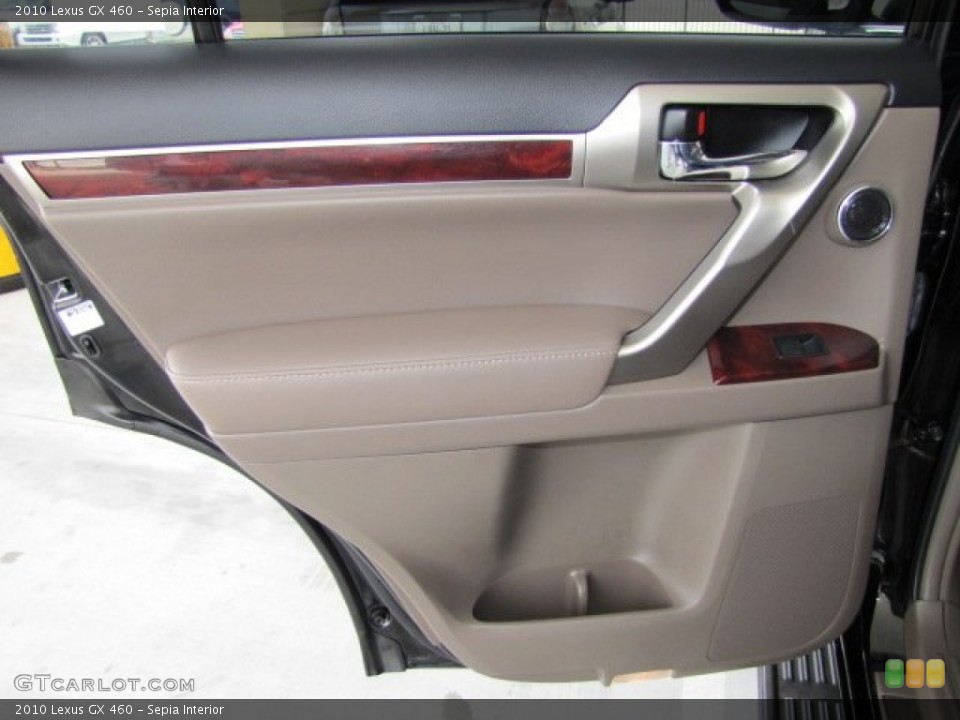 Sepia Interior Door Panel for the 2010 Lexus GX 460 #66108648