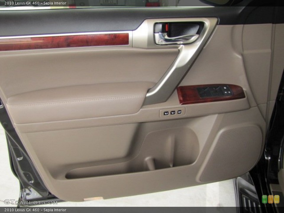 Sepia Interior Door Panel for the 2010 Lexus GX 460 #66108657