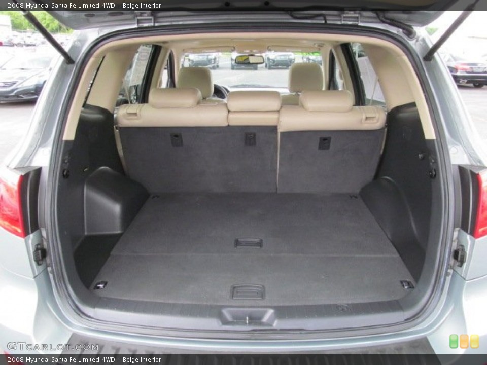 Beige Interior Trunk for the 2008 Hyundai Santa Fe Limited 4WD #66110361