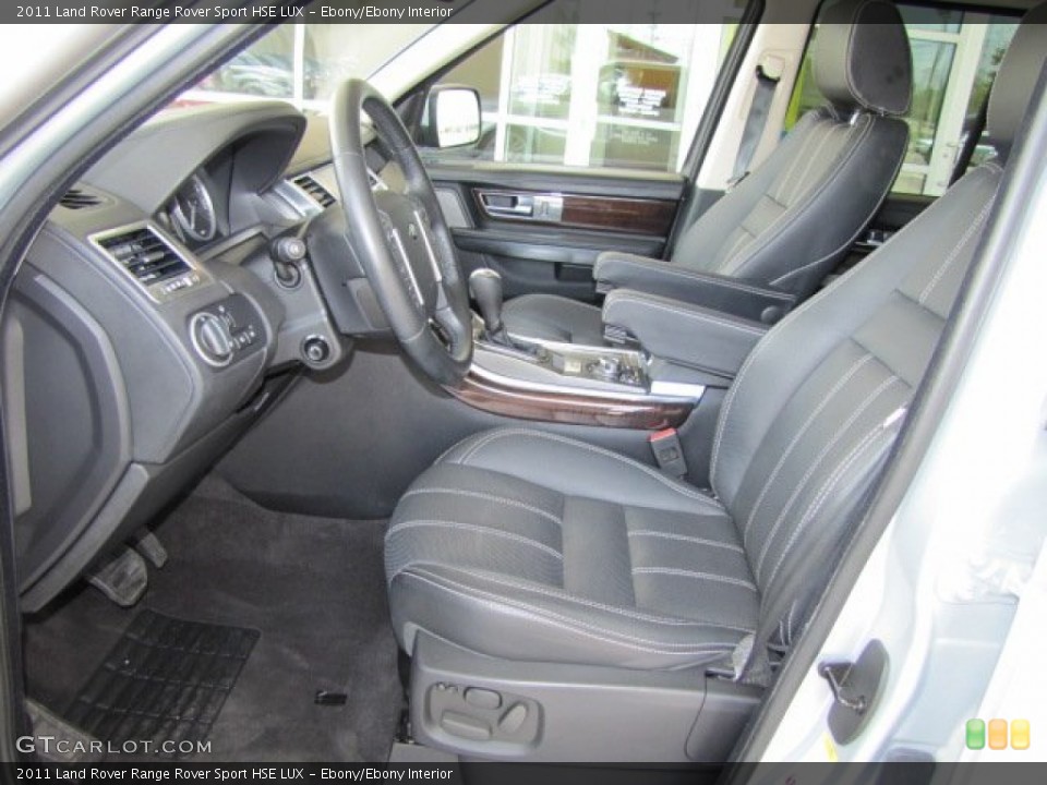Ebony/Ebony Interior Photo for the 2011 Land Rover Range Rover Sport HSE LUX #66110388